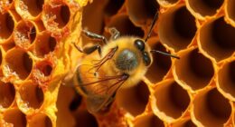 Bienen verwenden natürlich Propolis