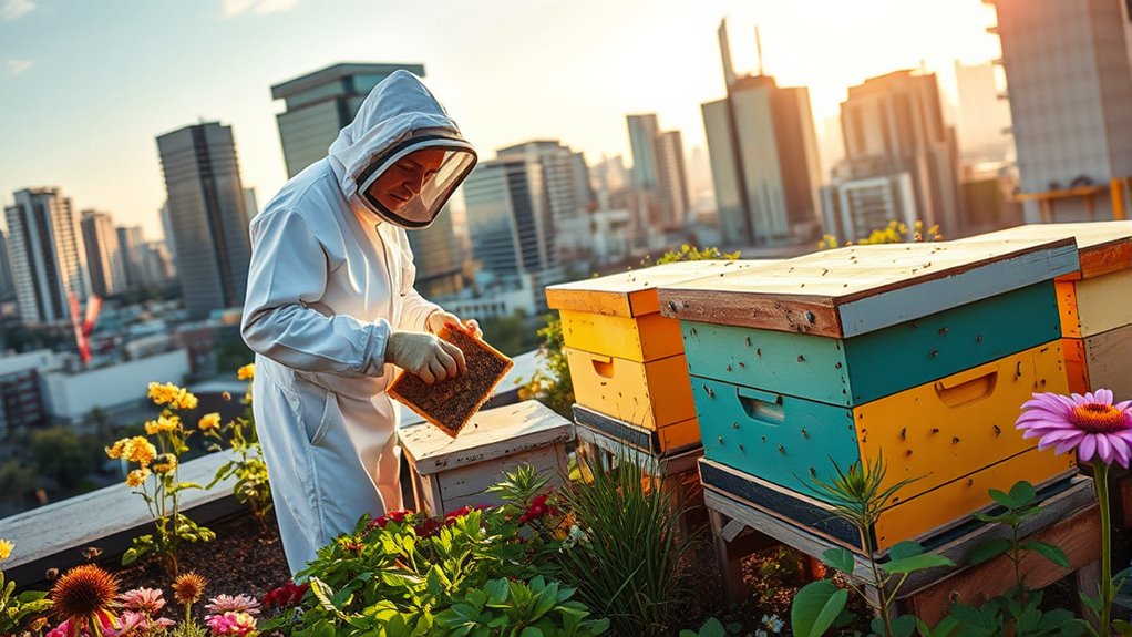 berlins städtische Imkerei-Innovation