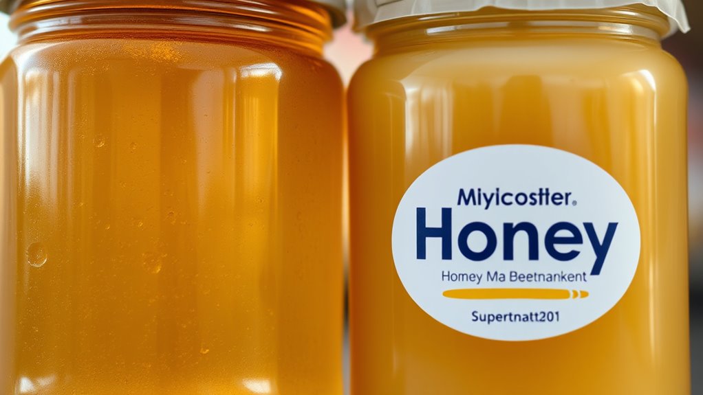 Wählen Sie reinen regionalen Honig