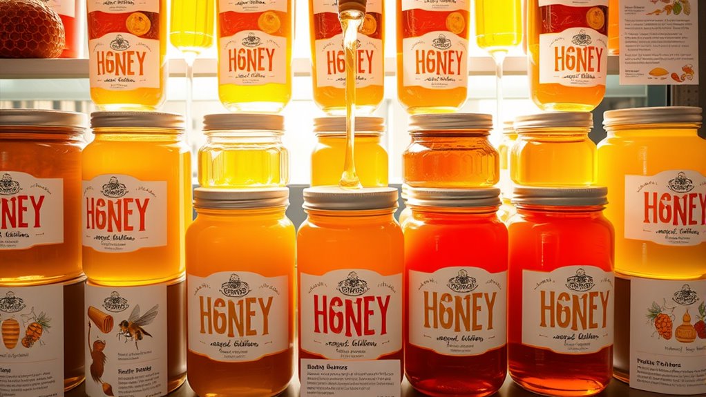 vielfältiger sicherer nachhaltiger Honig