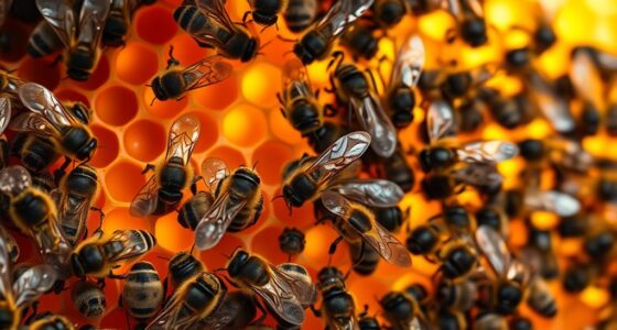 Bienenköniginnenrolle im Bienenstock