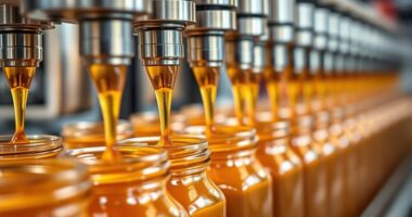 effizienter Honigfüllprozess