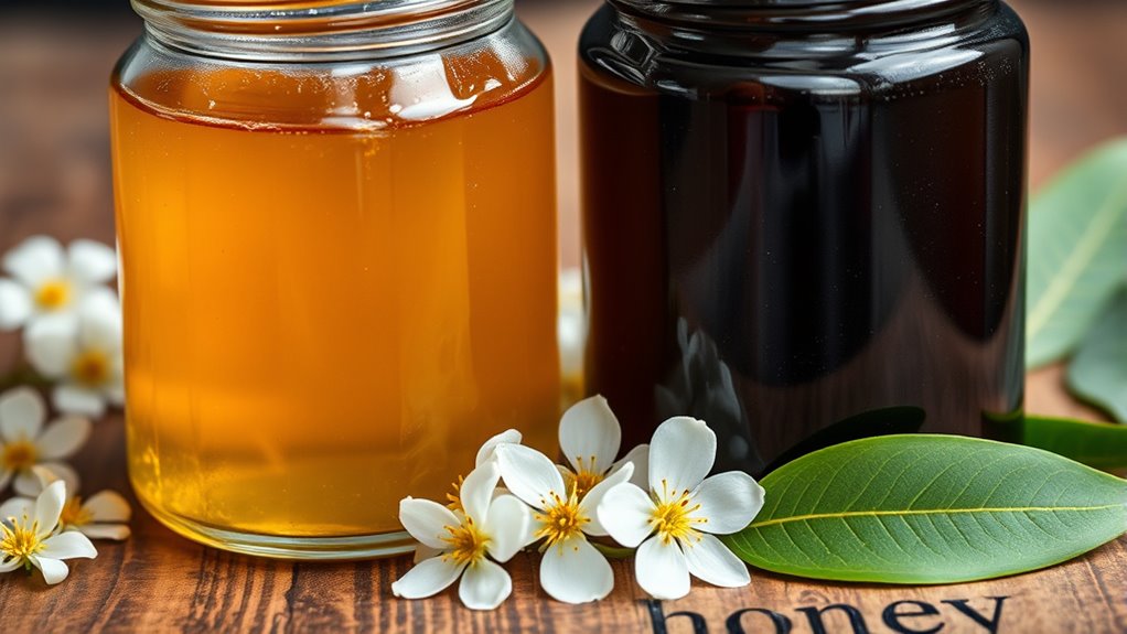 Blütenhonig vs. Manuka