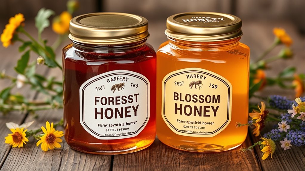 Waldhonig versus Blütenhonig