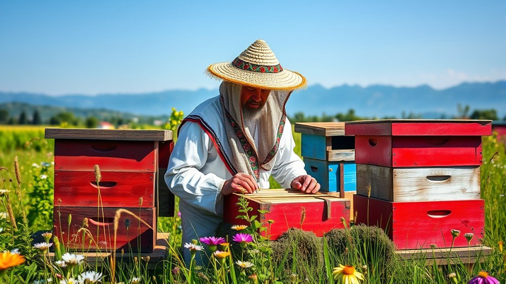 globale Imkerpraktiken Vergleich