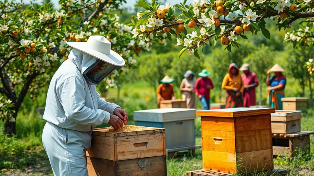 globale Imkereipraktiken Unterschiede
