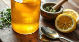 hausgemachter Honigessig-Elixier