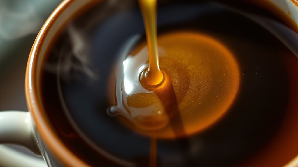 Honig verbessert den Kaffeegeschmack Gesundheit