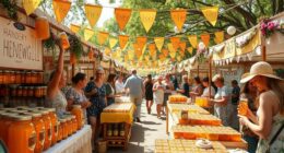 Honigfeste und Märkte