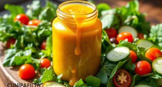 Honig-Senf-Salatdressing