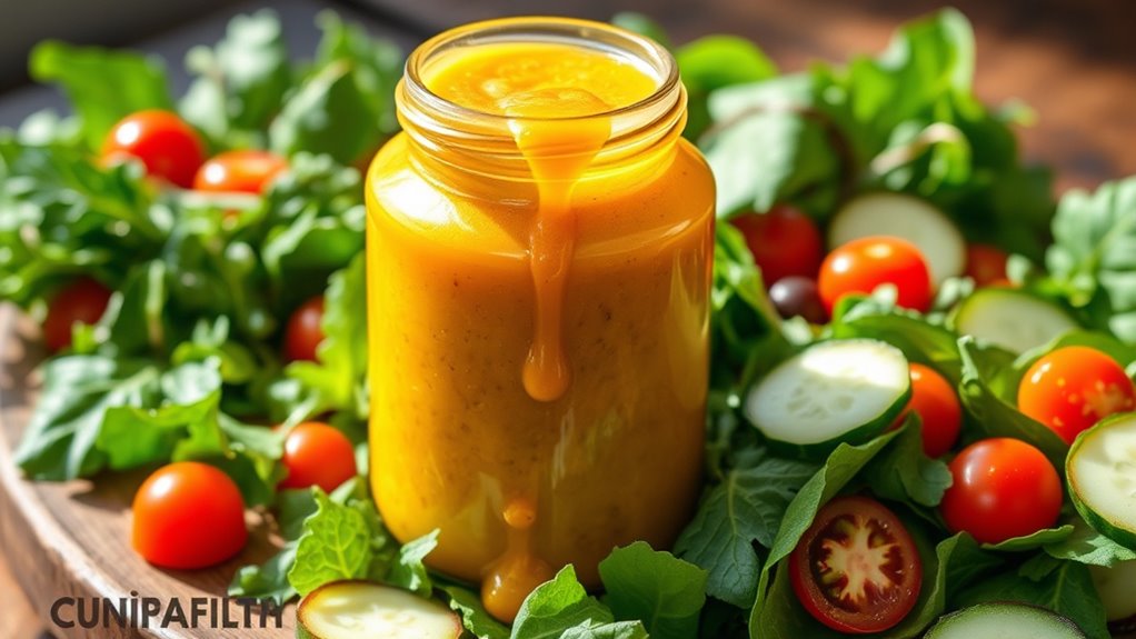 Honig-Senf-Salatdressing
