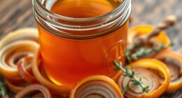 Honig-Zwiebel-Sirup
