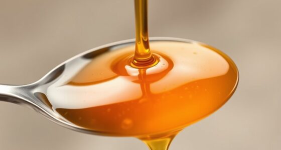 Honig wird durch den Prozess cremig