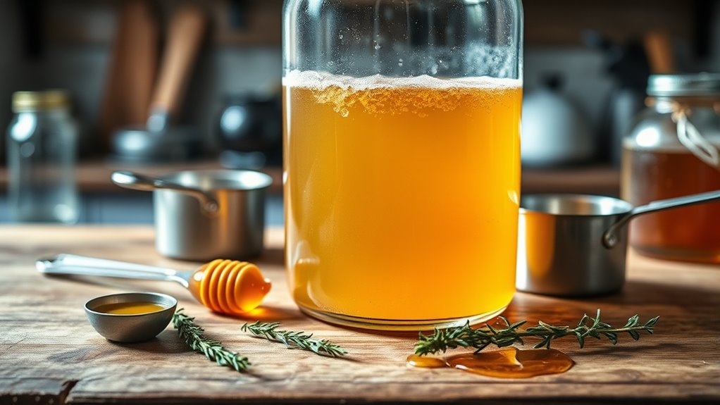 Honigwein-Fertigungsprozess