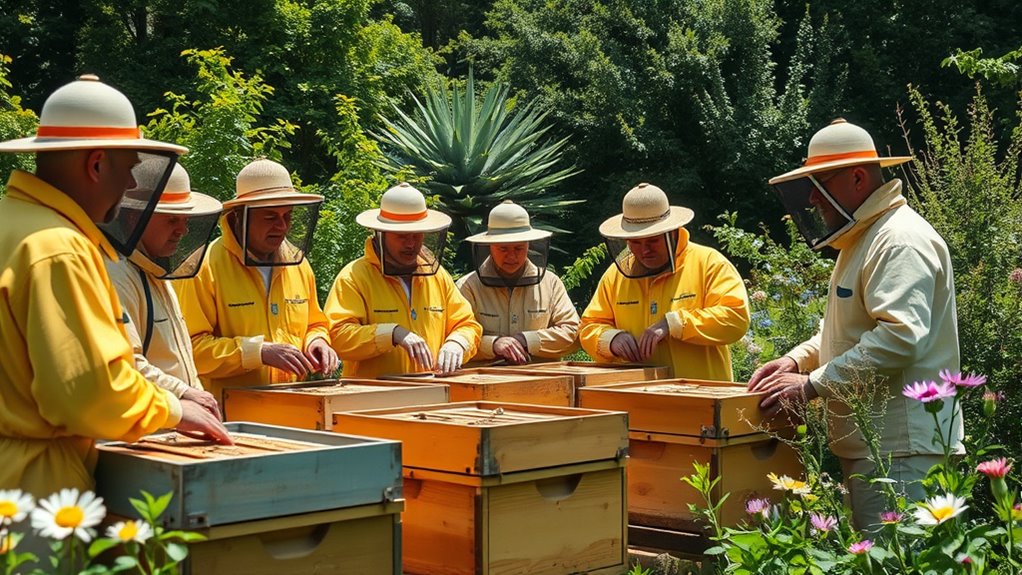 Beitreten der deutschen Imkervereinigung