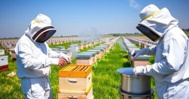 Verwaltung der Strategien für einen Imkerwettbewerb