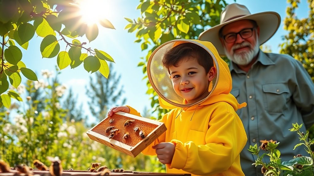 Mentoring junger Imker für Nachhaltigkeit