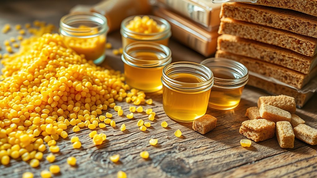 Ernährungsunterstützung für Bienen