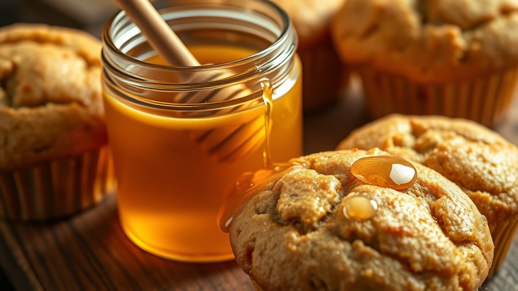 ersetze Zucker durch Honig