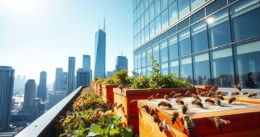 Dachstadt Honigproduktion