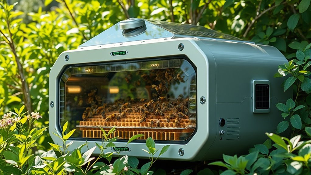 intelligente nachhaltige Bienenzuchttechnologie