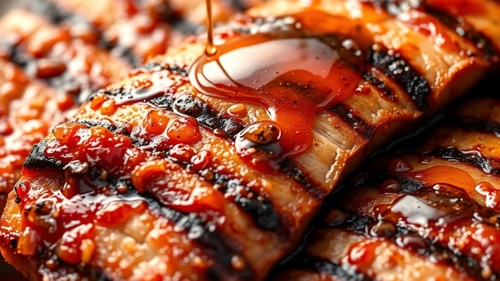 süße ausgewogene gegrillte Marinade