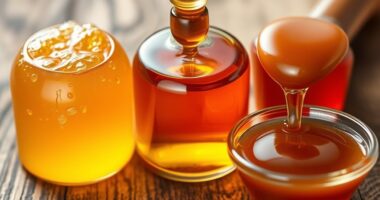 Süßungsmittelvergleich Honigsirup