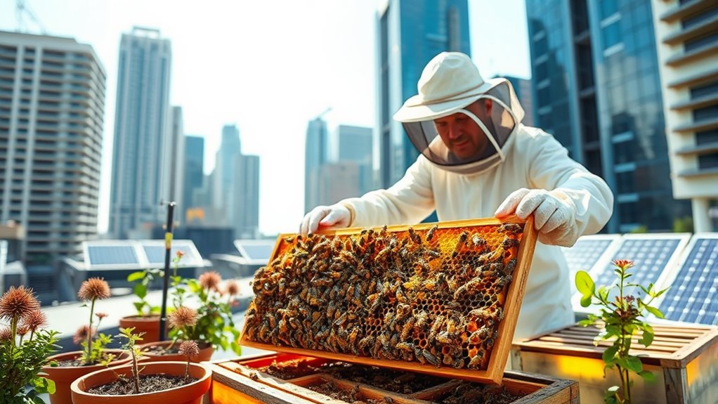 Städtische Bienenzucht erfordert maßgeschneiderte Strategien