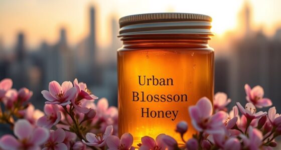 städtische Stadt Honig