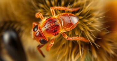 Varroa-Milben-Lebenszyklus Gefahr