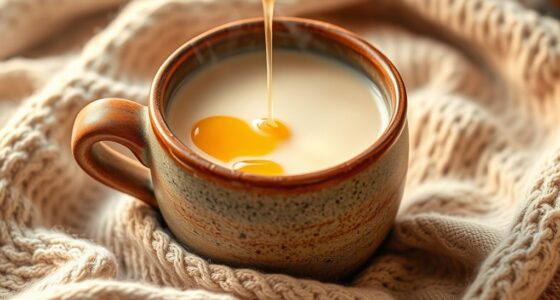 warme Milch mit Honig