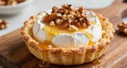 Gebackener Brie mit Honig