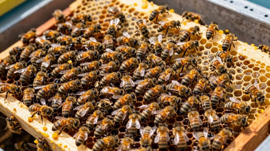 ausgewogene Bienenbeobachtungsdauer