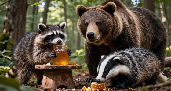 Bären, Waschbären, Marder, Bedrohungen