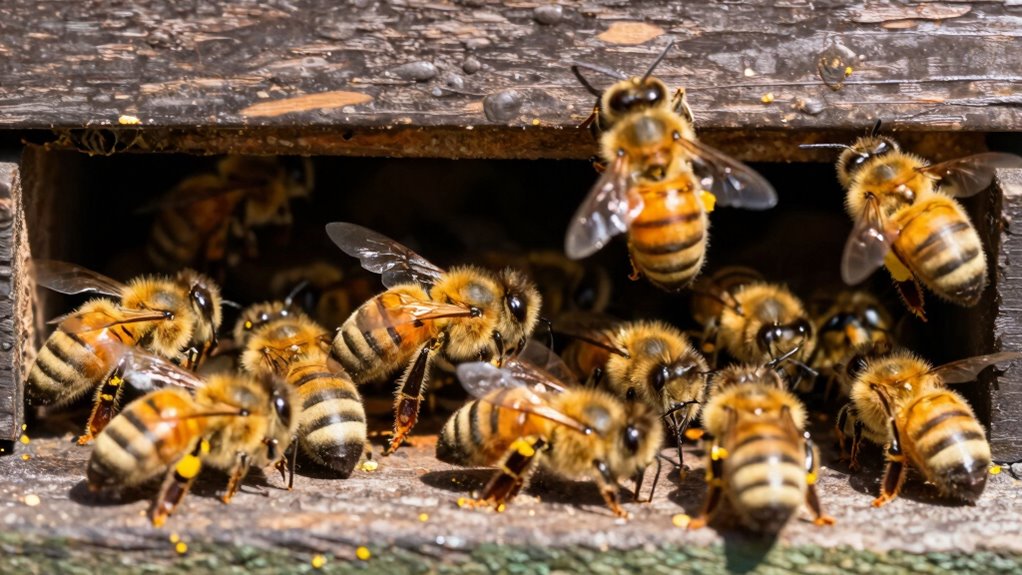 Bienenkommunikation zur Kühlung