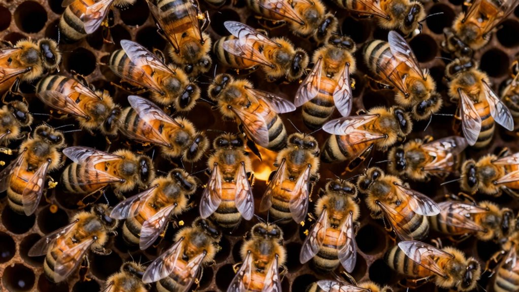 Strategien der Bienenüberlebens im Winter