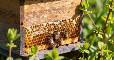 Bienenstockisolierung beeinflusst den Frühling