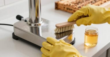 Reinigung verlängert die Lebensdauer der Ausrüstung