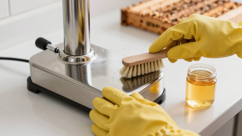 Reinigung verlängert die Lebensdauer der Ausrüstung