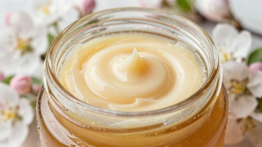 cremiger Honig mit glatter Textur