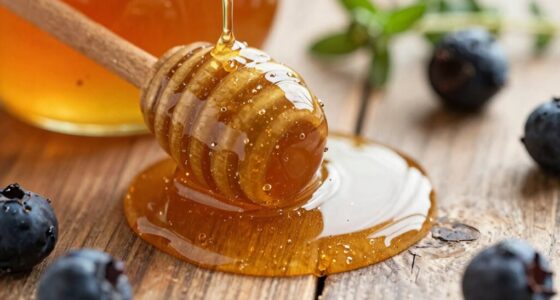 dunkler Honig S Antioxidantienvorteile