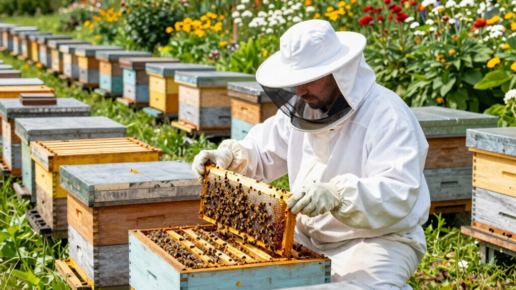 detaillierte Bienenstockverwaltung Aufzeichnungen