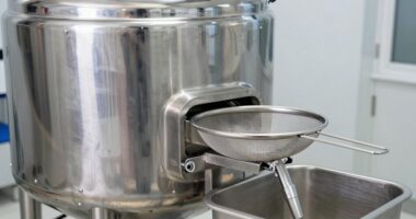 verbessert die Reifung, Siebung, Befüllung