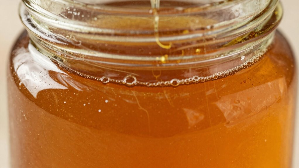 Übermäßige Luft beim Honigfüllen