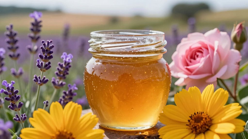 Blumenart beeinflusst Honig