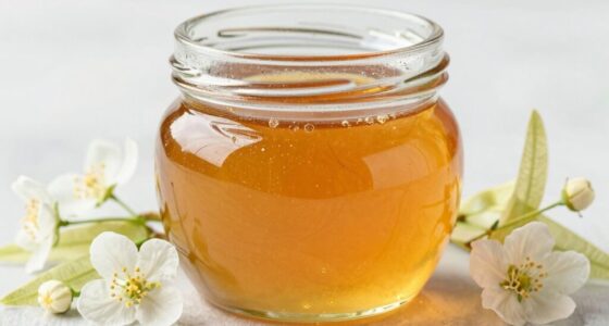 frischer Lindenblütenhonig