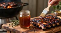 hausgemachte Honig-BBQ-Sauce
