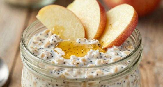 Honig-Apfel Overnight Oats