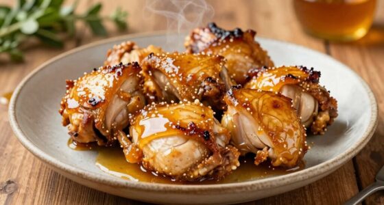 Honiggebackenes Hühnchen