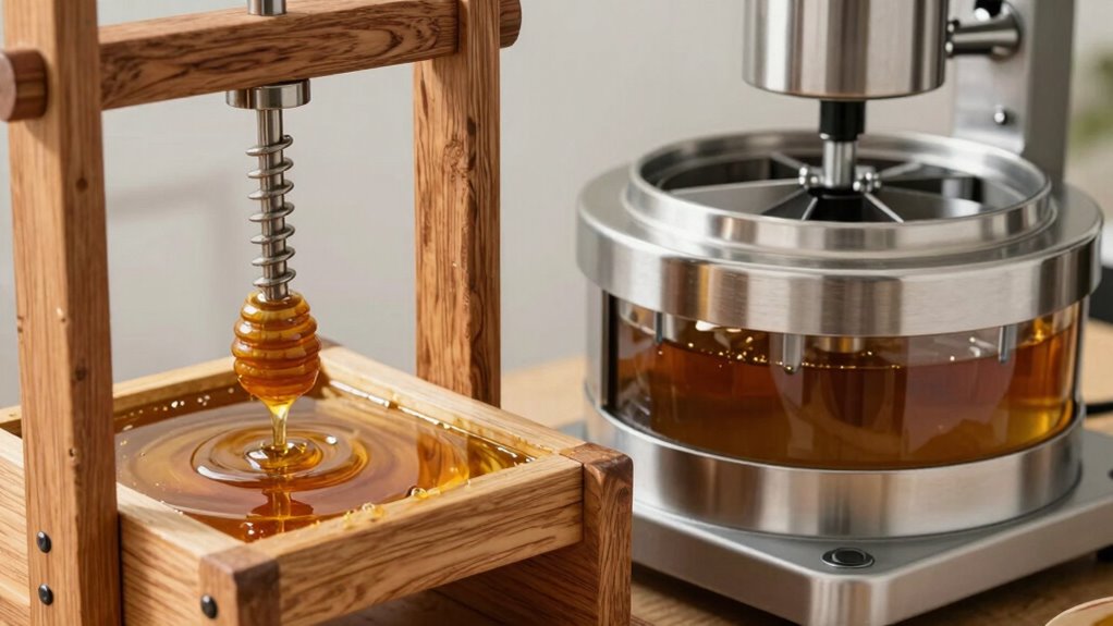 Vergleich der Honiggewinnungsmethoden